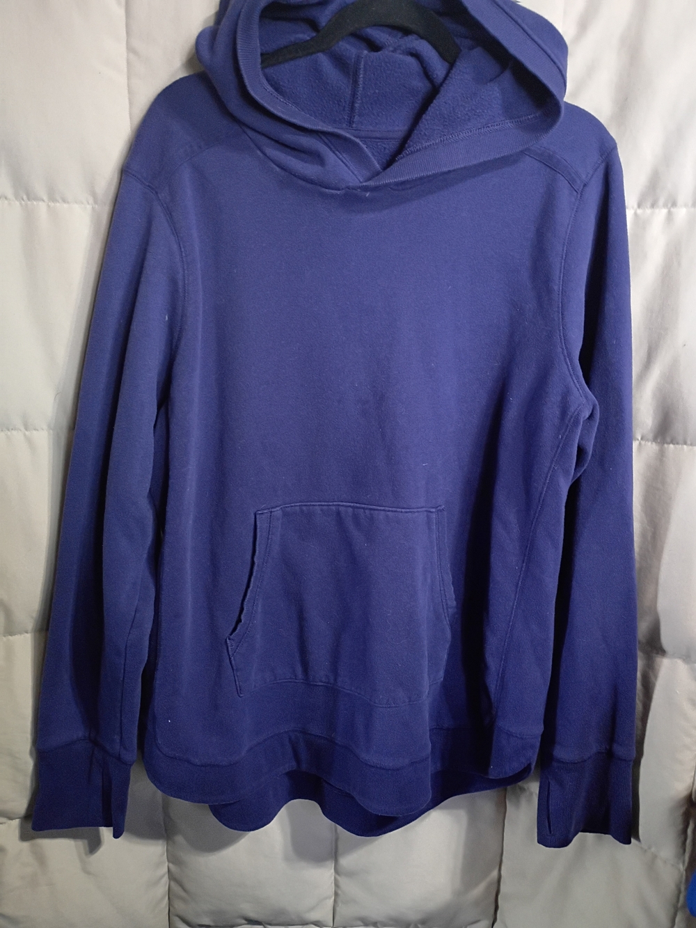 tek gear Purple Hooded Pullover Sweatshirt